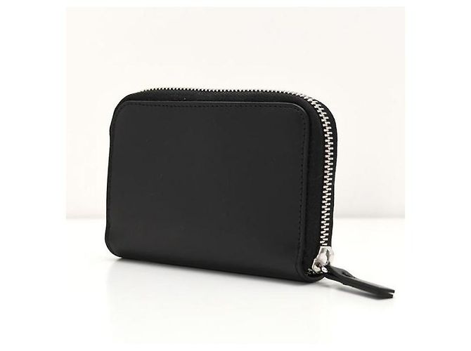 Maison Martin Margiela Numeric Leather Zip Wallet Black - view 4