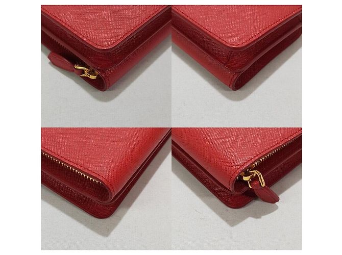 Prada Bolsa Crossbody de Saffiano com Aba e Corrente - vista 7