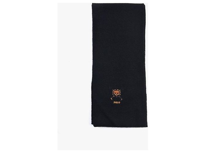 Ralph Lauren Fox Strickschal Schwarz - Ansicht 2