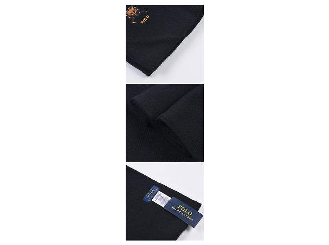 Ralph Lauren Fox Strickschal Schwarz - Ansicht 8