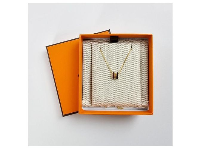 Hermès Collana da donna Mini Pop Rocabar Pendant Two-Tone Gold Giallo - vista 9