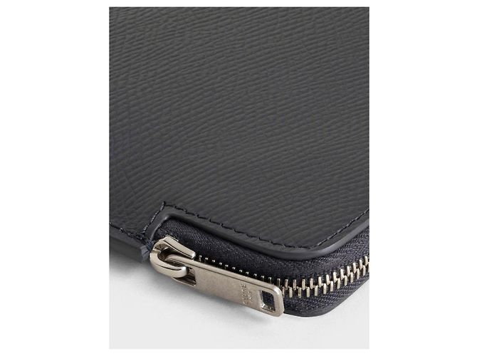 Céline Große Clutch aus Narbenleder Schwarz - Ansicht 5