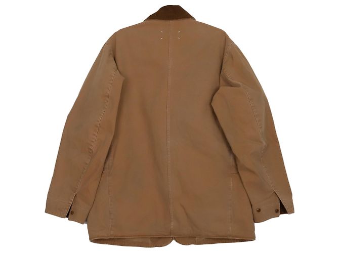 Maison Martin Margiela Giacca in velluto a coste multip tasche Marrone - vista 2