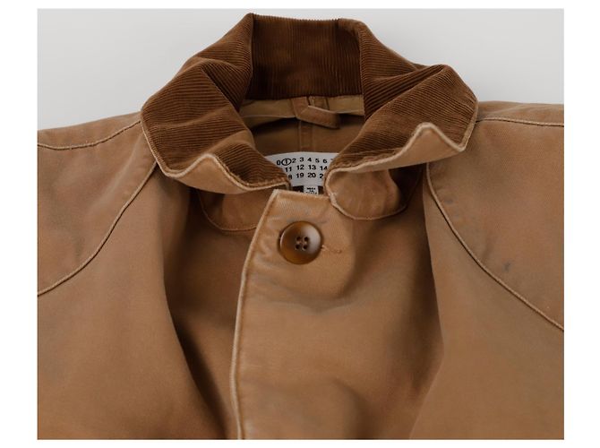 Maison Martin Margiela Giacca in velluto a coste multip tasche Marrone - vista 3