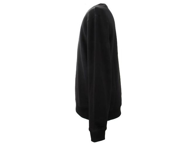 Burberry Felpa in cotone con logo ricamato Nero - vista 2