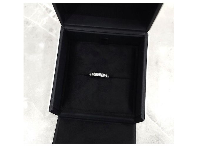 Chanel Anello Coco Crush in oro bianco e diamanti Argento - vista 4