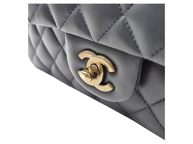 Chanel Classic Medium Lambskin Marrone - vista 10