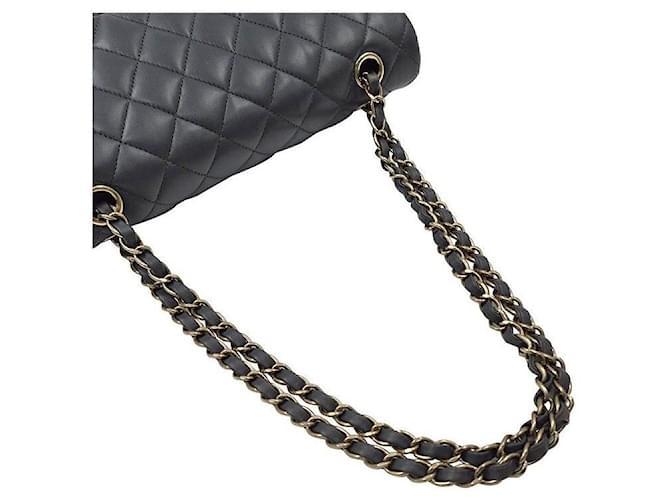 Chanel Classic Medium Lambskin Marrone - vista 5