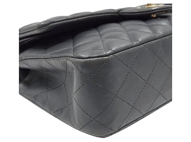 Chanel Classic Medium Lambskin Marrone - vista 8