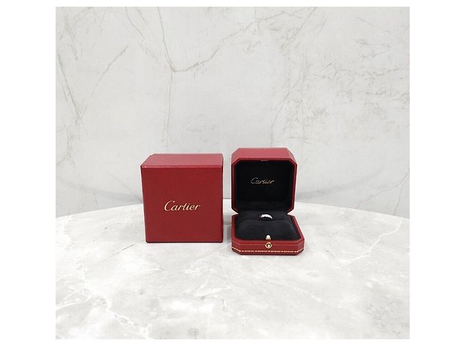 Cartier Love Band Ring Weißgold Small Silber - Ansicht 6