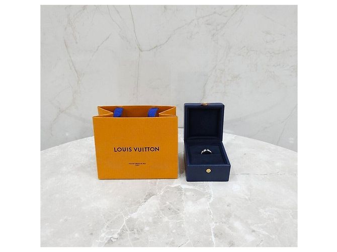 Louis Vuitton Ring aus Weißgold mit Diamant-Pavé Silber - Ansicht 7
