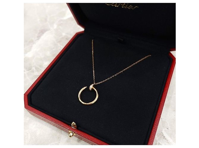 Cartier Collana pendente Diamond Juste un Clou Argento - vista 7