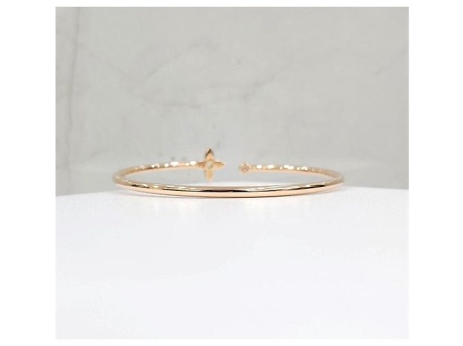 Louis Vuitton Bracciale Diamond Idyl Blossom Pink Gold Rosa - vista 3