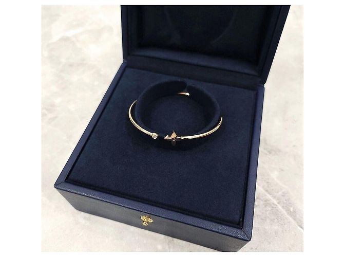 Louis Vuitton Bracciale Diamond Idyl Blossom Pink Gold Rosa - vista 5