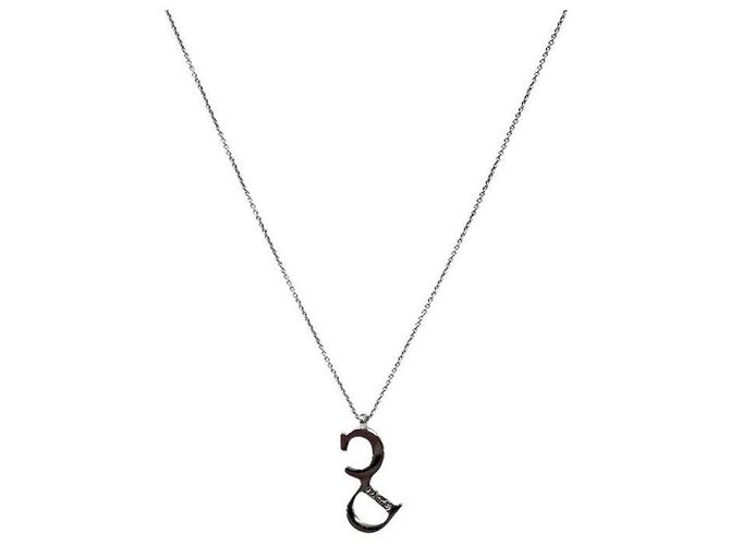 Dior Collar Vertical CD Silver - vista 2
