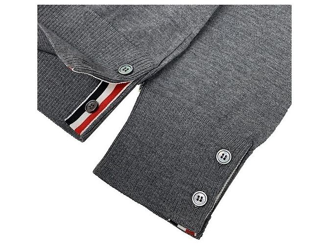 Thom Browne Merino Wool Classic Pullover Sweater - view 7