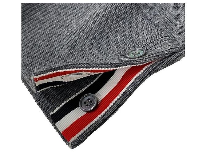 Thom Browne Merino Wool Classic Pullover Sweater - view 8