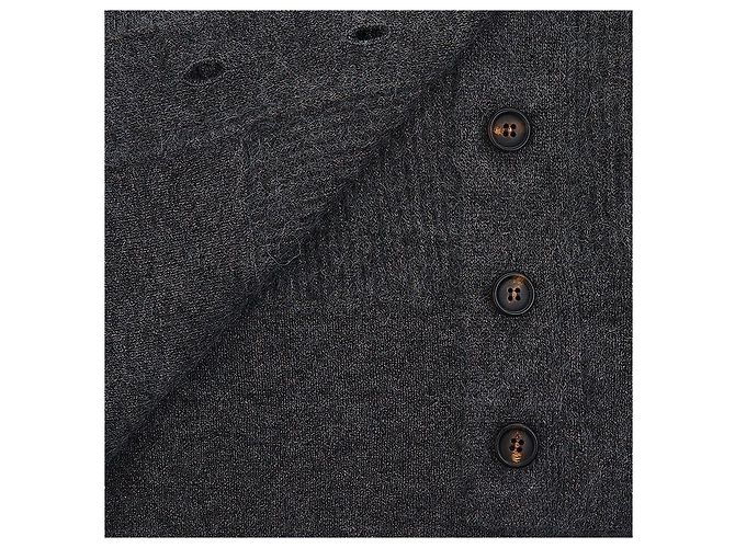 Brunello Cucinelli Mohair-Cardigan für Damen Schwarz - Ansicht 9