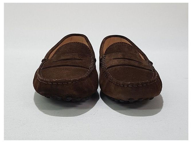 Tod's Scarpe da guida in camoscio da donna Marrone - vista 6