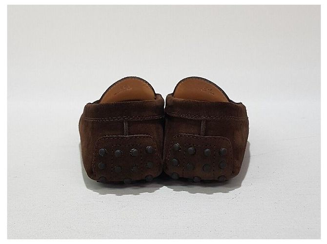 Tod's Scarpe da guida in camoscio da donna Marrone - vista 7
