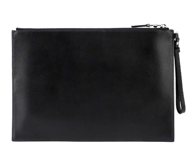 Kenzo Clutch Genzō Big Eye ricamata rossa e nera Nero - vista 4