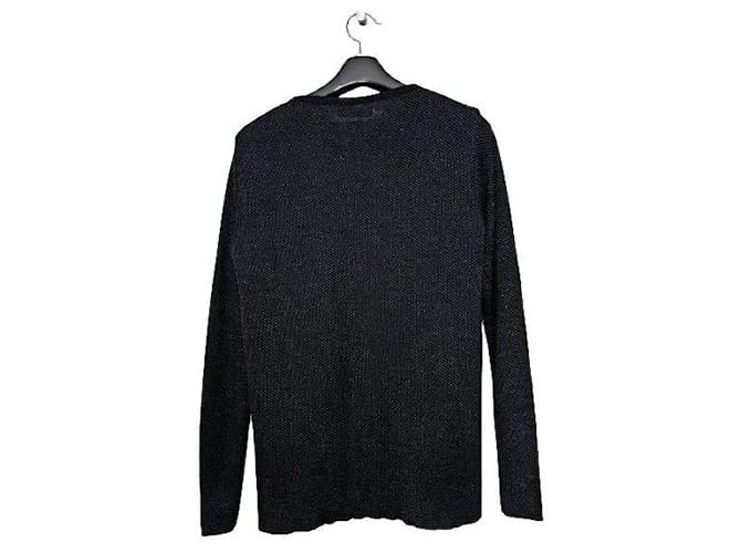 Kiton Strickpullover aus schwarzem Stoff - Ansicht 2