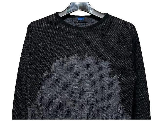 Kiton Strickpullover aus schwarzem Stoff - Ansicht 5