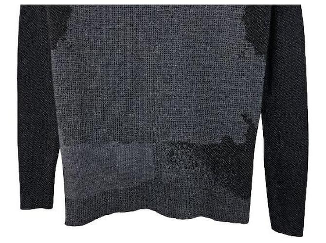 Kiton Strickpullover aus schwarzem Stoff - Ansicht 6