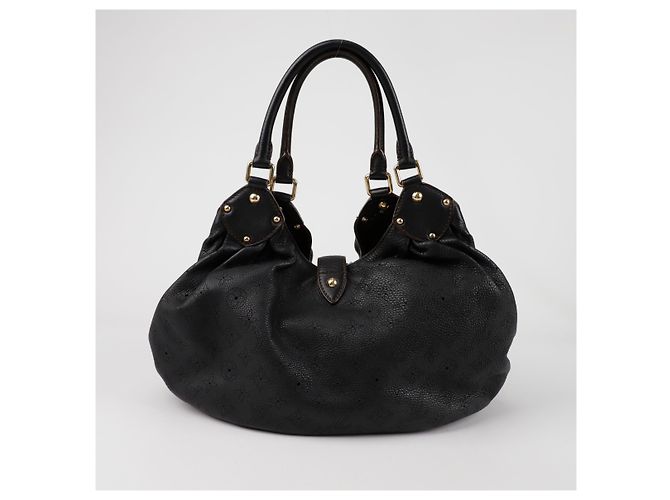 Louis Vuitton Borsa a spalla Mahina Leo Tote Nero - vista 4