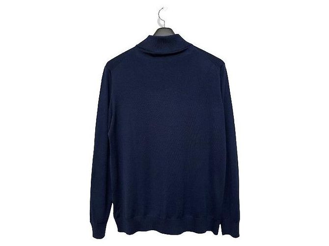 Pull en maille Kiton noir - vue 2