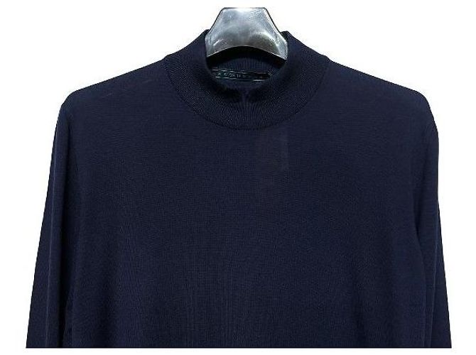 Pull en maille Kiton noir - vue 4