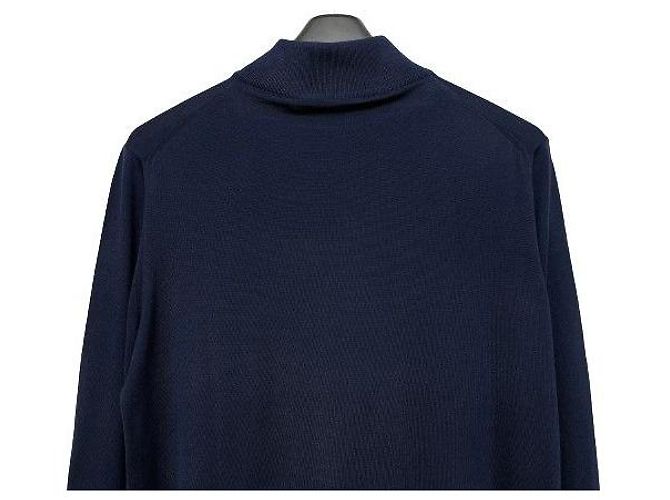 Pull en maille Kiton noir - vue 6