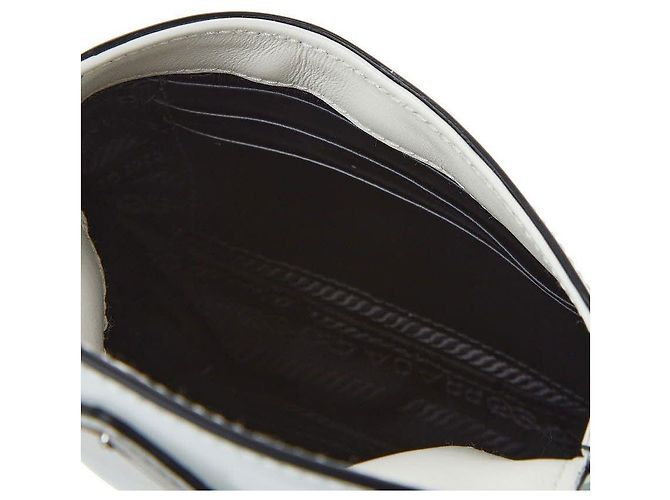 Prada Mini Borsa a Tracolla Cleo in Pelle Spazzolata da Donna (HOM) Argento - vista 9