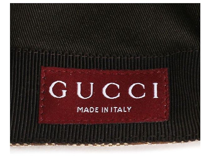 Gucci Canvas Baseball Cap Brown - view 9