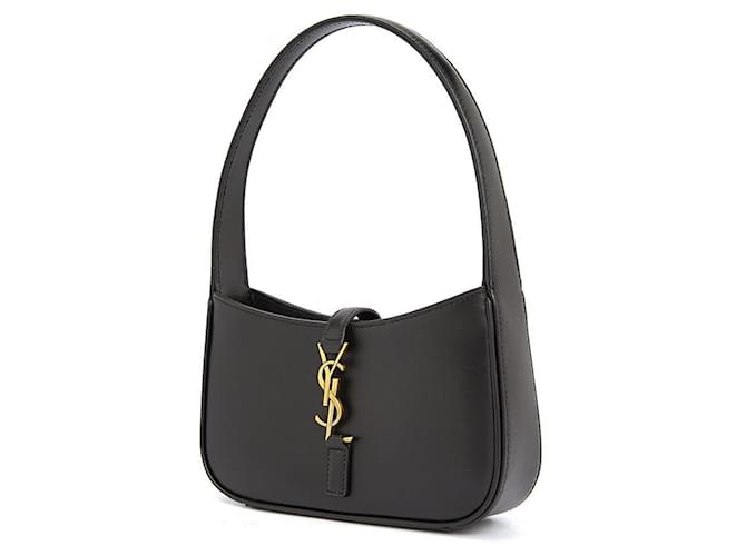 Saint Laurent Borsa Hobo Monogram da donna Nero - vista 3