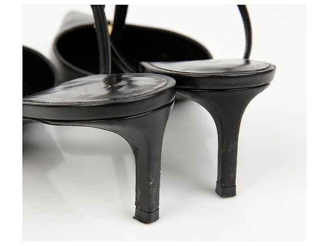 Céline Décolleté Triomphe Tiva Pumps Heels Multicolore - vista 10