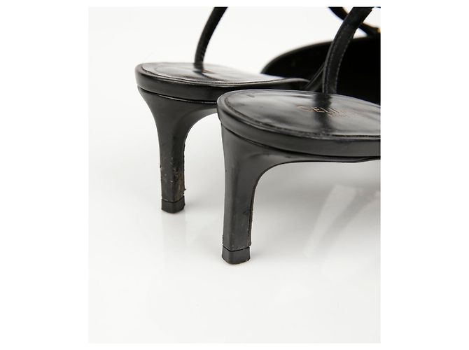 Céline Décolleté Triomphe Tiva Pumps Heels Multicolore - vista 11