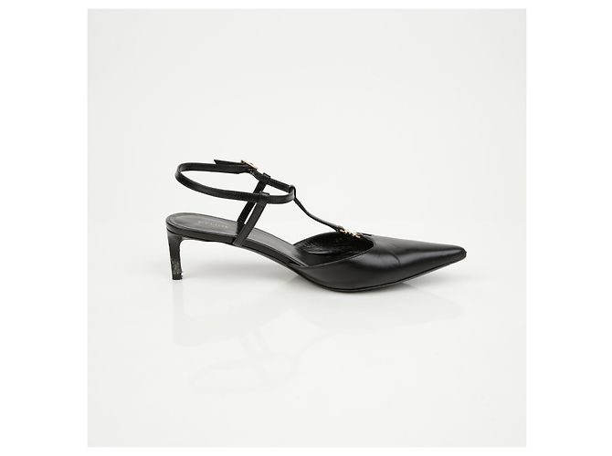 Céline Décolleté Triomphe Tiva Pumps Heels Multicolore - vista 12