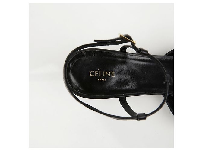 Céline Décolleté Triomphe Tiva Pumps Heels Multicolore - vista 16