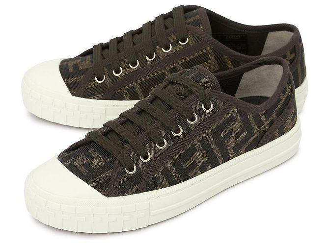 Fendi Sneakers da donna AJZX Nero - vista 2