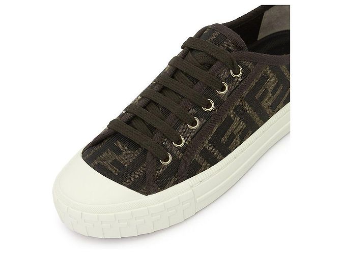 Fendi Sneakers da donna AJZX Nero - vista 8