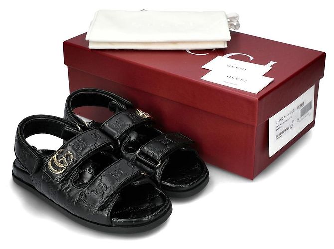 Gucci Sandali con cinturino in Velcro Multicolore - vista 17