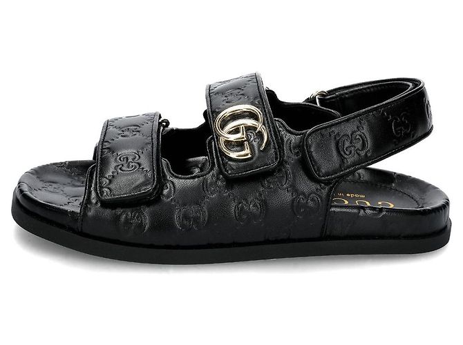 Gucci Sandali con cinturino in Velcro Multicolore - vista 2