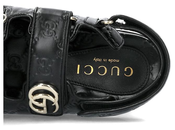 Gucci Sandali con cinturino in Velcro Multicolore - vista 8