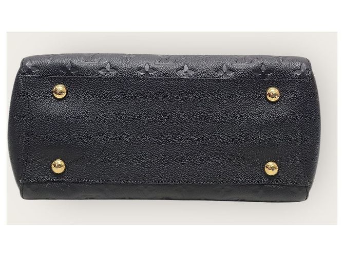 Louis Vuitton Bolso de hombro Montaigne en Monogram Empreinte negro - vista 6