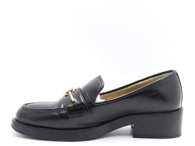 Chanel Mocassino da donna con logo CC nero - vista 4
