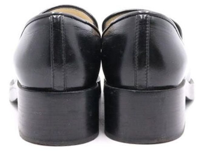 Chanel Mocassino da donna con logo CC nero - vista 5