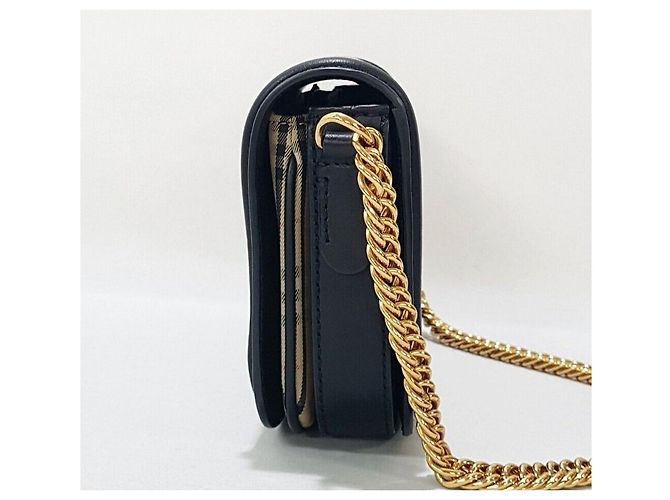 Burberry Check Link Chain Schultertasche Mehrfarben - Ansicht 3