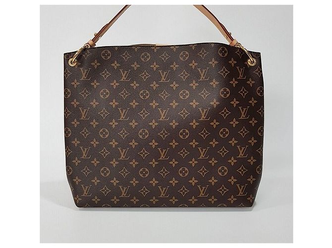 Louis Vuitton Monogram Graceful MM Nero in Tela - vista 5