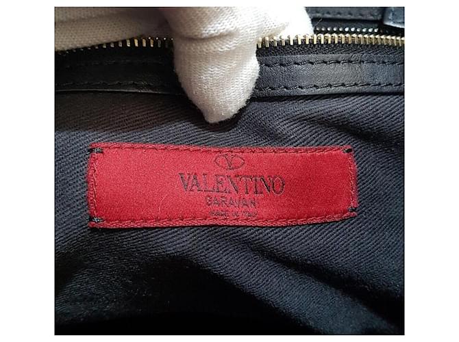 Valentino Borsa a pochette Rockstud Nero - vista 9